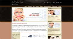 Desktop Screenshot of normanoptometrist.com